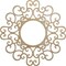 Ekena Millwork Reims Wood Fretwork Pierced Ceiling Medallion, Birch, 24"OD x 9 1/8"ID x 3/8"T CMWP24X24X0375REBI - alternate 1